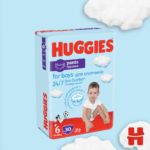 Pelenat Huggies Pants për djem15-25kg 30copë - Figura 2